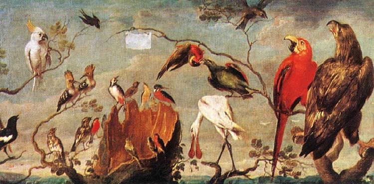 Frans Snyders Concert of Birds Norge oil painting art